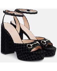 Gucci - Platform Sandal With Horsebit, Size 35 It - Lyst