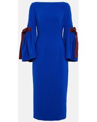 ROKSANDA - Calispi Crepe Midi Dress - Lyst