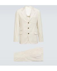 Brunello Cucinelli - Anzug aus Baumwolle - Lyst