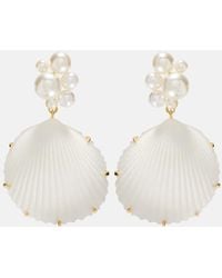 Jennifer Behr - Sela Faux-Pearl Drop Earrings - Lyst