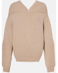 Victoria Beckham - Wool And Cashmere Sweater - Lyst