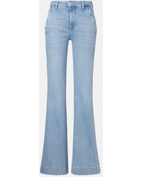 7 For All Mankind - Modern Dojo High-Rise Bootcut Jeans - Lyst