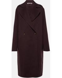 Stella McCartney - Double-Breasted Wool Coat - Lyst