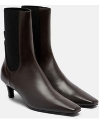 TOTEME - 50 Leather Chelsea Boots - Lyst