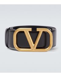 Valentino Garavani - Vlogo Leather Belt - Lyst