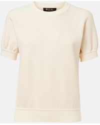 Loro Piana - Viera Cotton, Silk, And Cashmere Top - Lyst