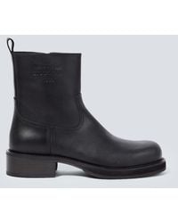 Acne Studios - Leather Ankle Boots - Lyst