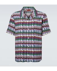Missoni - Zigzag Bowling Shirt - Lyst