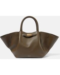 DeMellier London - New York Midi Grained Leather Tote Bag - Lyst