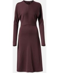 JOSEPH - Vestido Midi De Jersey - Lyst