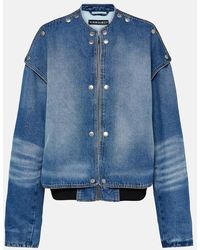 Y. Project - Bomber Snap Off di jeans - Lyst