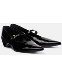 KHAITE - Sybil Mary Jane Ballerina Flats - Lyst