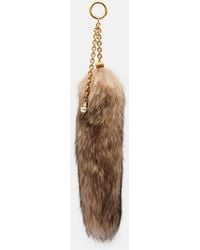 Chloé - Treasure Tails Shearling Bag Charm - Lyst