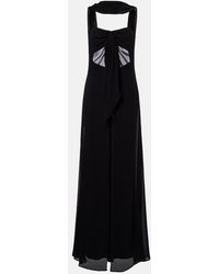 Christopher Esber - Reverse Draped Silk Gown - Lyst
