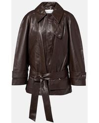 Victoria Beckham - Leather Jacket - Lyst