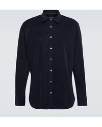 Moncler - Camicia in velluto a coste - Lyst