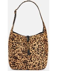 Saint Laurent - Le 5 A 7 Small Leather Shoulder Bag - Lyst