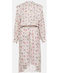 Isabel Marant - Lokeya Floral Midi Dress - Lyst