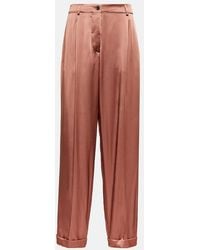 Tom Ford - High-rise Straight Pants - Lyst