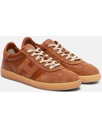 Hogan - Baskets Cool En Cuir Et Daim - Lyst
