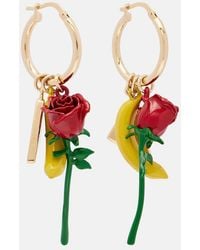 Prada - Orecchini A Cerchio - Lyst