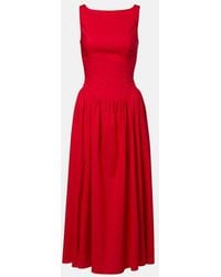 Faithfull the Brand - Prali Cotton Midi Dress - Lyst