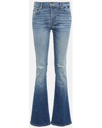 7 For All Mankind - Mid-Rise Jeans Bootcut Tailorless - Lyst