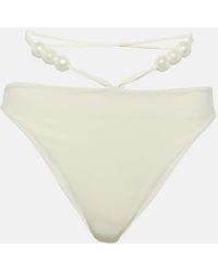 Magda Butrym - Beaded Bikini Bottoms - Lyst