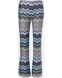 Missoni - Zigzag Straight Pants - Lyst