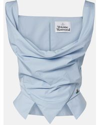 Vivienne Westwood - Sunday Cotton Bustier Top - Lyst