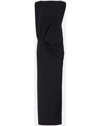 Jacquemus - Maxikleid Peplo Aus Jersey - Lyst