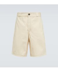 Prada - Denim Bermuda Shorts - Lyst