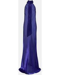 Galvan London - Robe Sienna Aus Organza - Lyst
