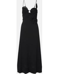 FARM Rio - Lace-Trimmed Maxi Dress - Lyst