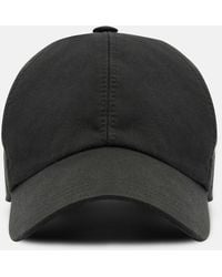The Row - Caspian Cotton Canvas Baseball Cap - Lyst
