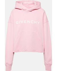 Givenchy - Sweat-shirt a capuche Archetype en coton a logo - Lyst