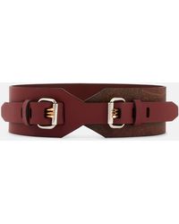 Etro - Paisley Leather Belt - Lyst
