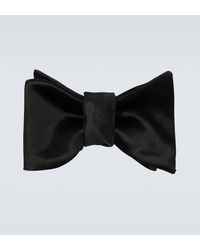 Brunello Cucinelli - Cotton And Silk Bow Tie - Lyst