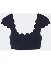 Marysia Swim - Mexico Scalloped Bikini Top - Lyst