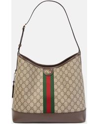 Gucci - Ophidia GG Medium Canvas Shoulder Bag - Lyst