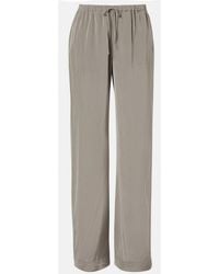 Rohe - Striped Wide-Leg Pants - Lyst
