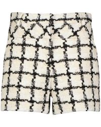 Diane von Furstenberg Gramercy High-rise Bouclé Shorts - Multicolor