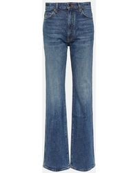 KHAITE - Danielle High-Rise Straight Jeans - Lyst