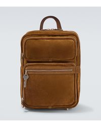 Acne Studios - Camero Suede Backpack - Lyst