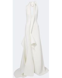 Maticevski - Allude Asymmetric Halterneck Jersey Gown - Lyst