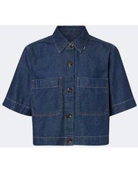 Veronica Beard - Camicia Di Jeans Spruce - Lyst