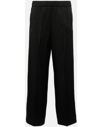 Jil Sander - High-Rise Straight Pants - Lyst