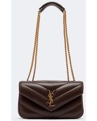 Saint Laurent - Loulou Small Leather Shoulder Bag - Lyst