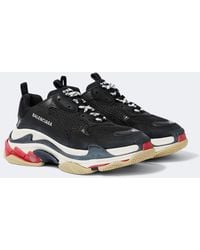 Balenciaga - Triple S Sneakers, 100% Polyester - Lyst