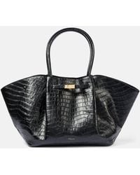 DeMellier - New York Croc-Effect Leather Tote Bag - Lyst